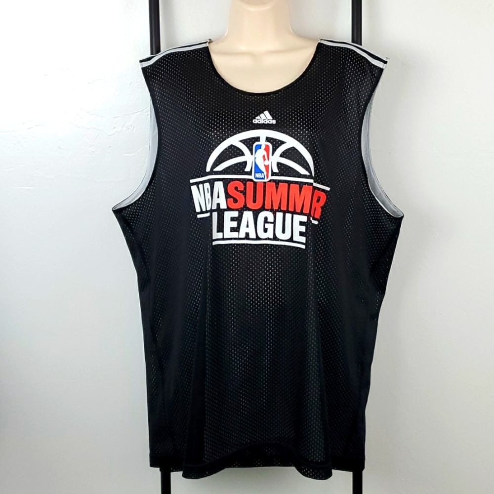 Adidas NBA Summer League polyester basketball mesh Jersey size 2XL